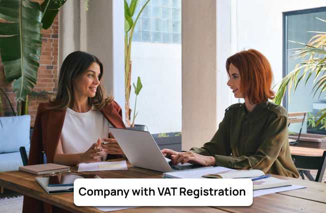 company with VAT registration