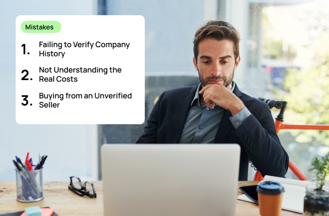 Common mistakes in buying a UK shelf company