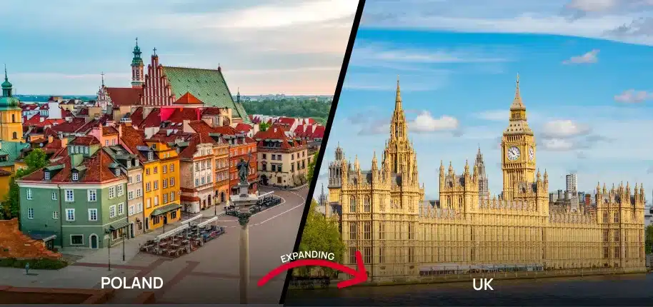expand Poland to UK shelf company