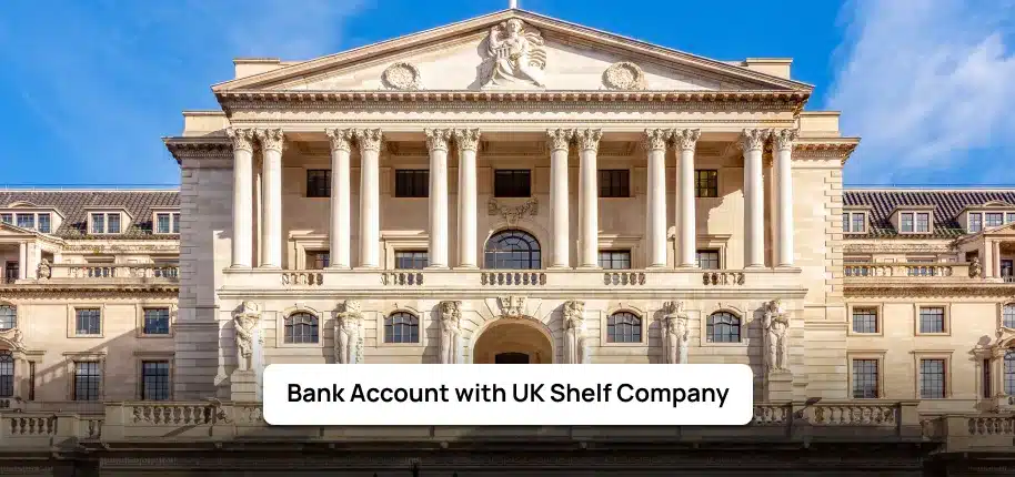 UK shelf company bank account