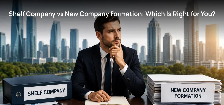 Shelf Company vs New Company